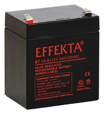 Effekta Blei-Vlies Batterien für USV Anlagen und Telekommunikationssysteme.
